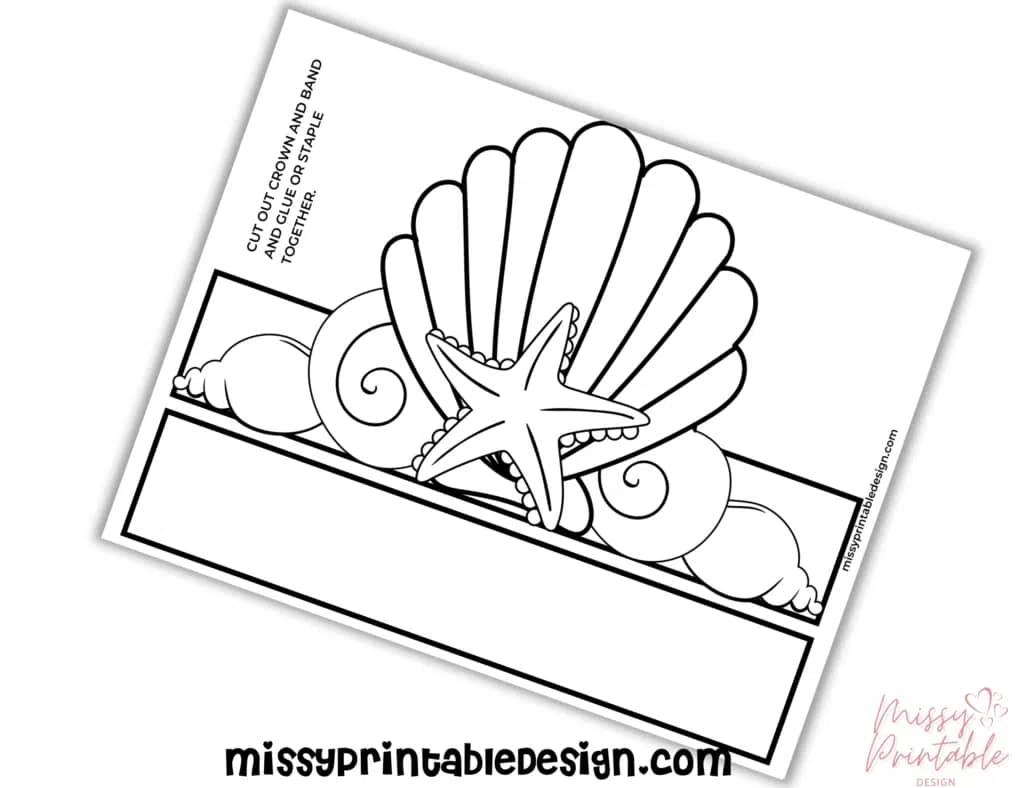mermaid crown craft
