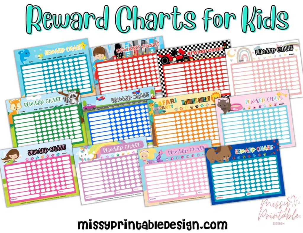 Free Printable Reward Charts