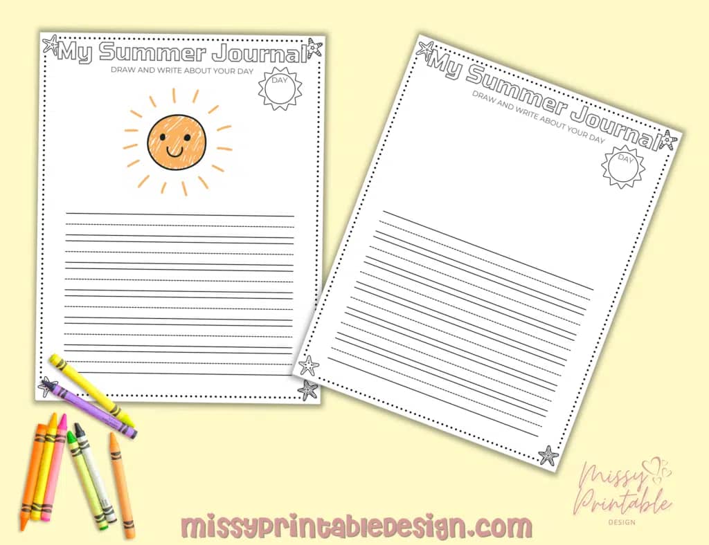 draw and write journal