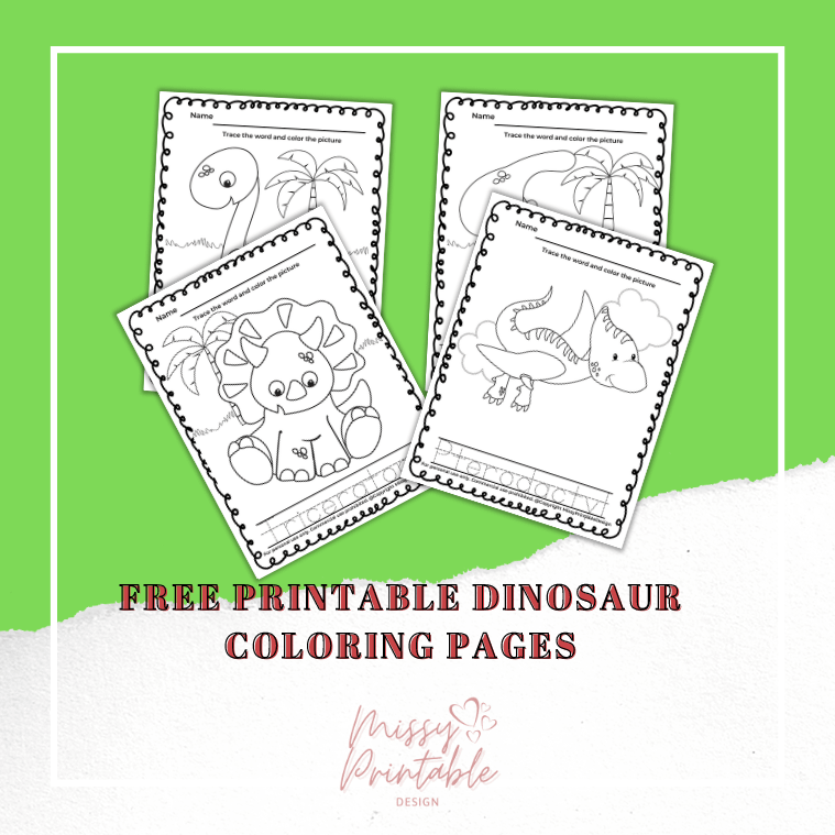 dinosaur coloring