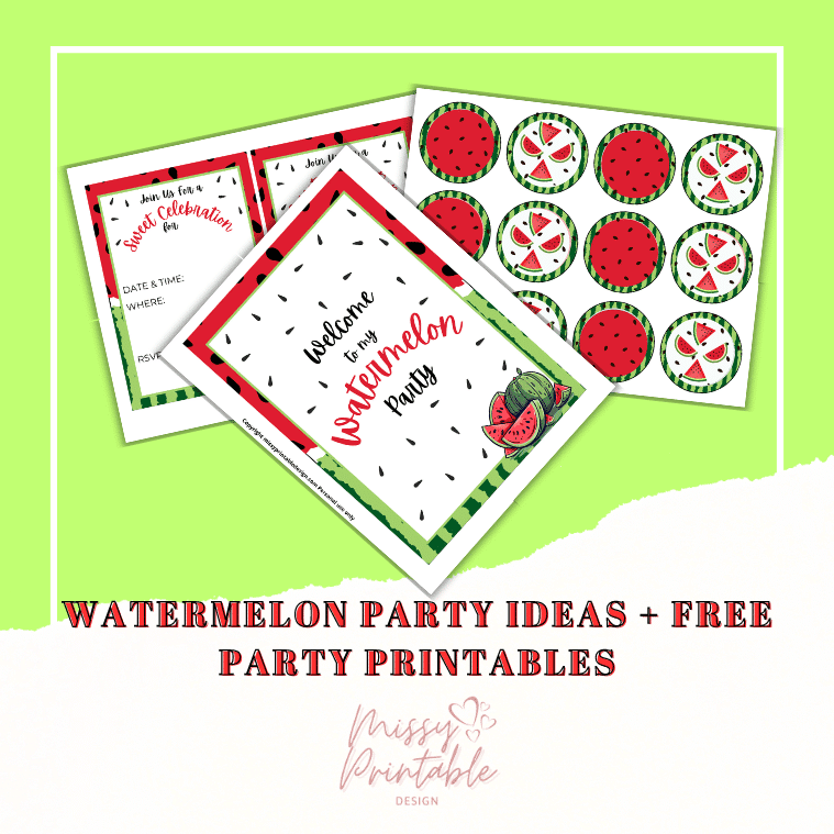 watermelon party ideas