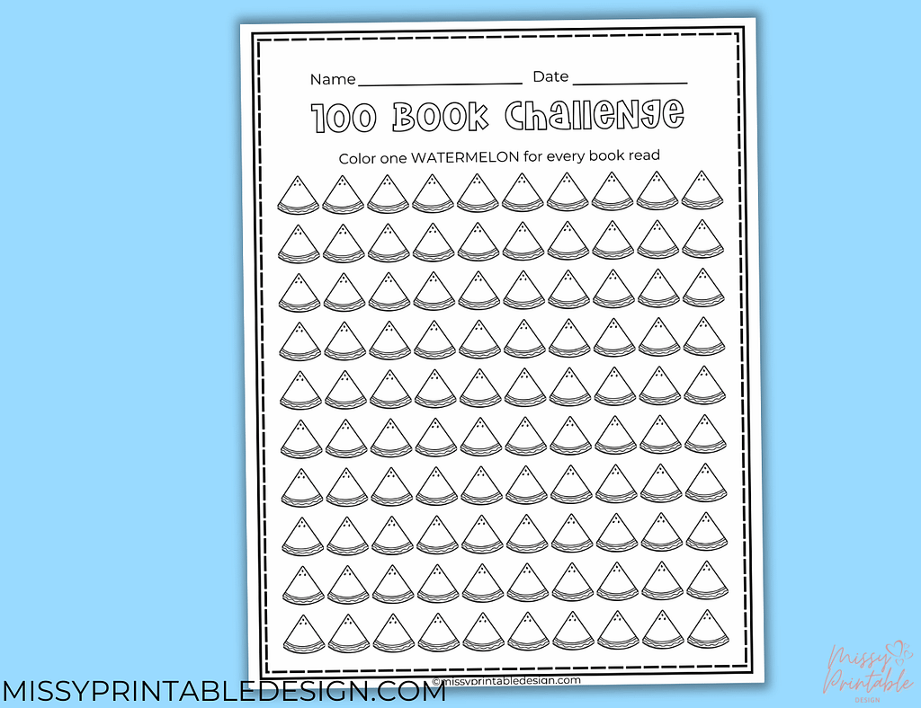 Summer 100 Book Challenge Log